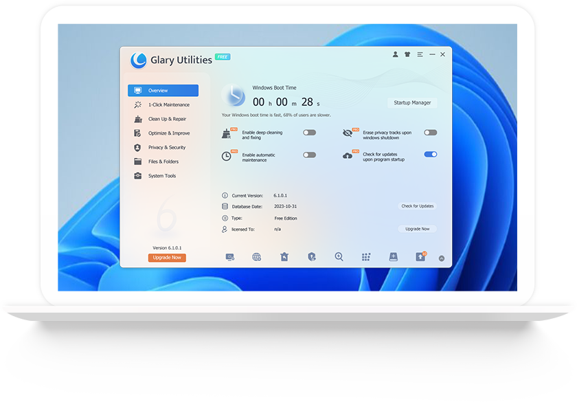 Glary Utilities Pro Free 1 Year License